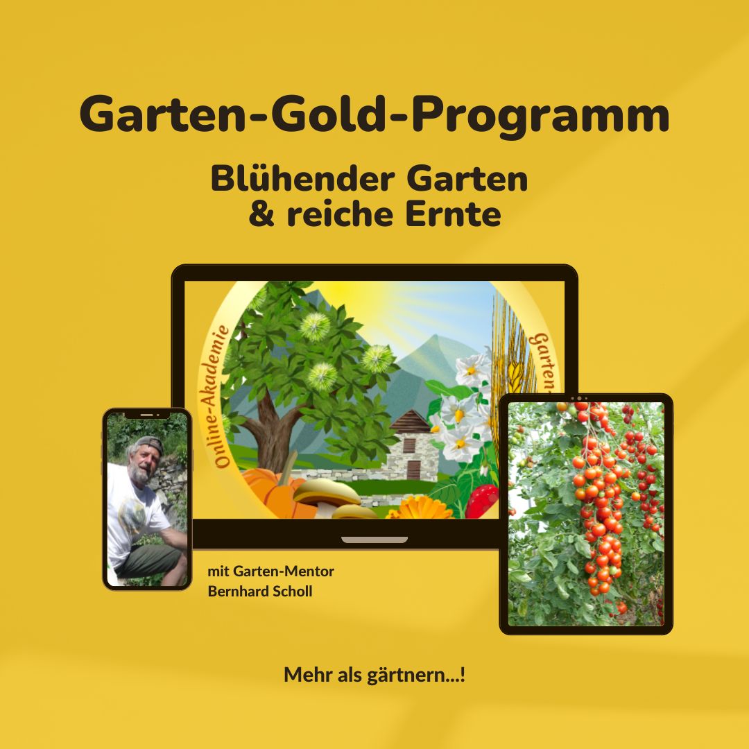 Garten Gold Programm 2.0 mit Bernhard Scholl & Ursula Gérard