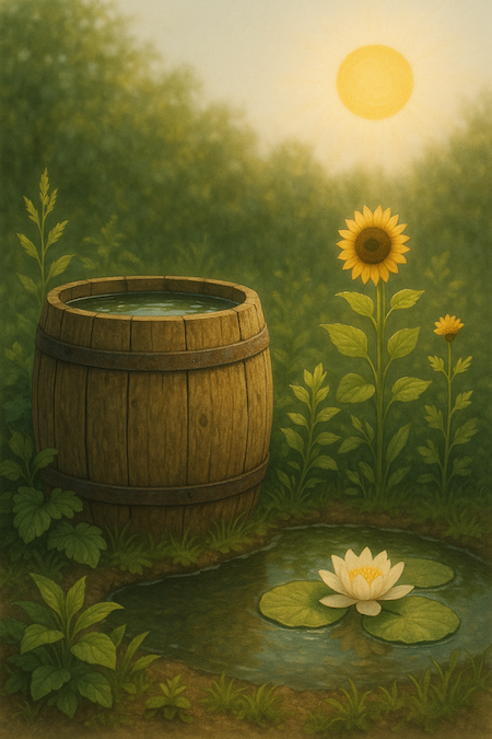 Thema Wasser mit Garten-Mentor Bernhard Scholl